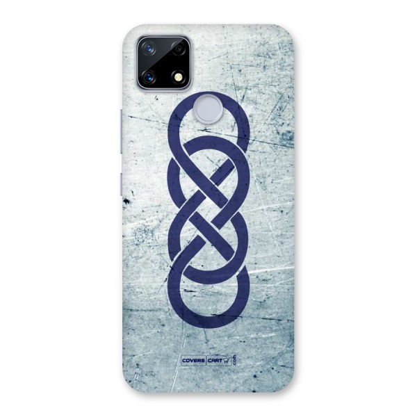 Double Infinity Rough Back Case for Realme Narzo 20