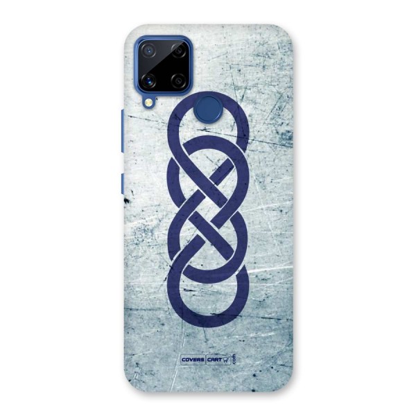 Double Infinity Rough Back Case for Realme Narzo 30A