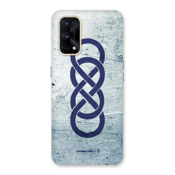 Double Infinity Rough Glass Back Case for Realme X7 Pro