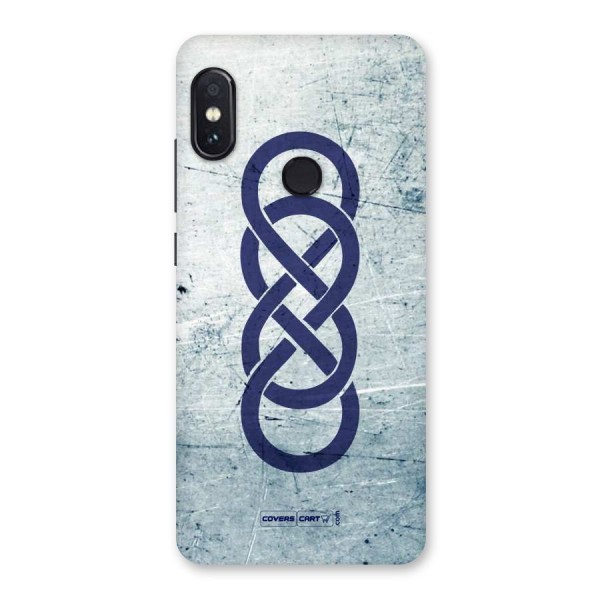 Double Infinity Rough Back Case for Redmi Note 5 Pro