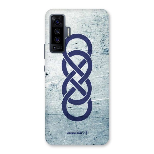 Double Infinity Rough Back Case for Vivo X50