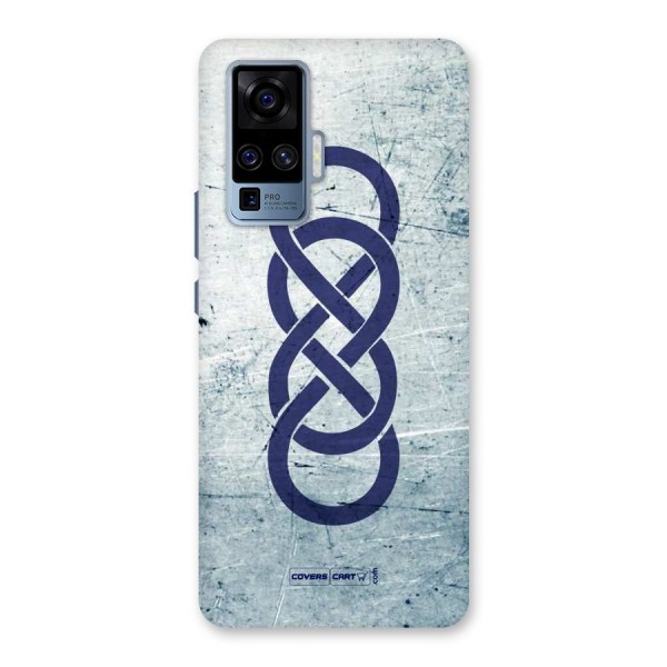 Double Infinity Rough Back Case for Vivo X50 Pro