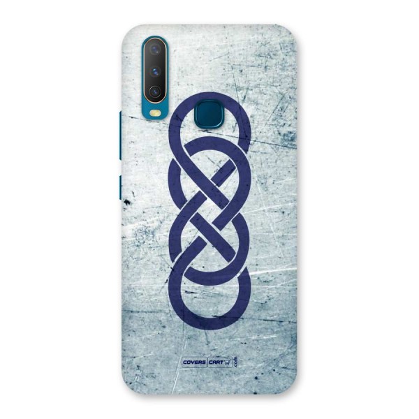 Double Infinity Rough Back Case for Vivo Y12