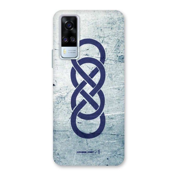 Double Infinity Rough Back Case for Vivo Y31