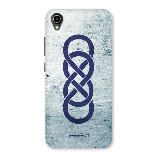 Double Infinity Rough Back Case for Vivo Y91i
