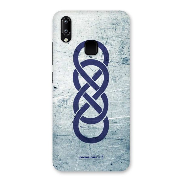 Double Infinity Rough Back Case for Vivo Y95