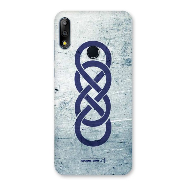 Double Infinity Rough Back Case for Zenfone Max Pro M2
