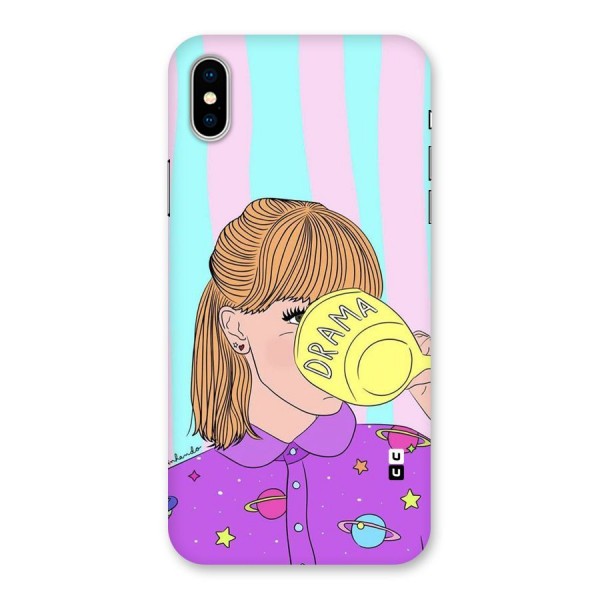 Drama Cup Back Case for iPhone XS