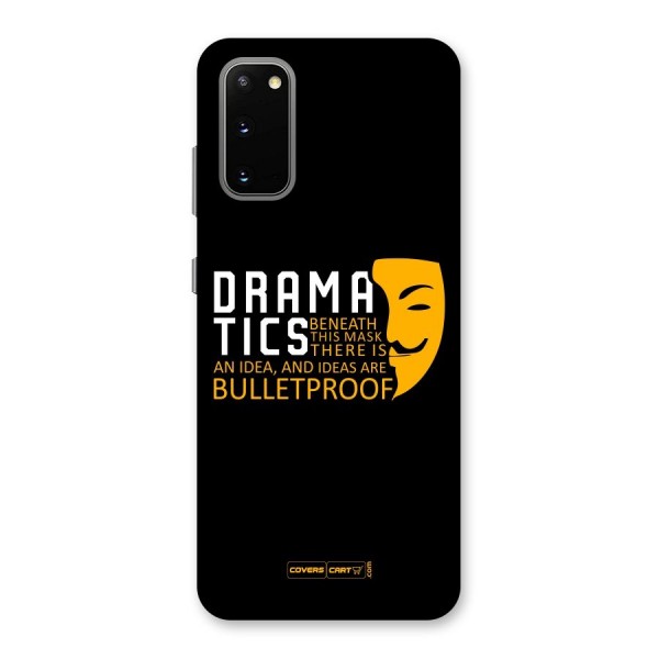 Dramatics Back Case for Galaxy S20