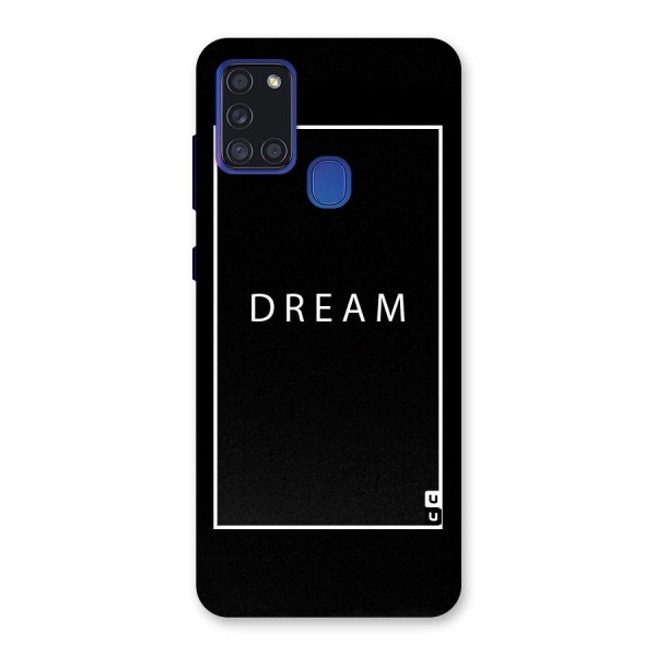 Dream Classic Back Case for Galaxy A21s