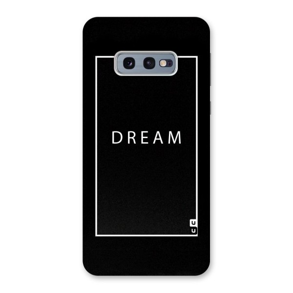Dream Classic Back Case for Galaxy S10e