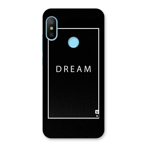 Dream Classic Back Case for Redmi 6 Pro