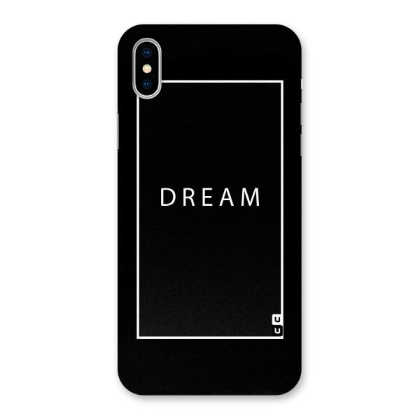 Dream Classic Back Case for iPhone XS