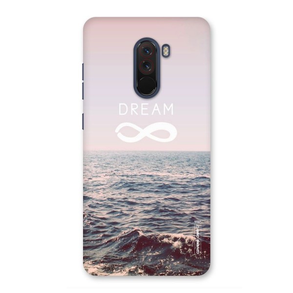 Dream Infinity Back Case for Poco F1