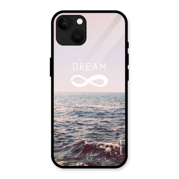 Dream Infinity Glass Back Case for iPhone 13