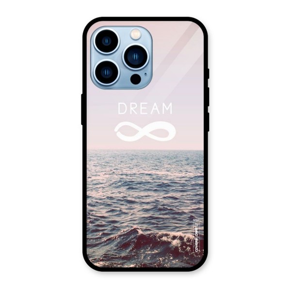 Dream Infinity Glass Back Case for iPhone 13 Pro