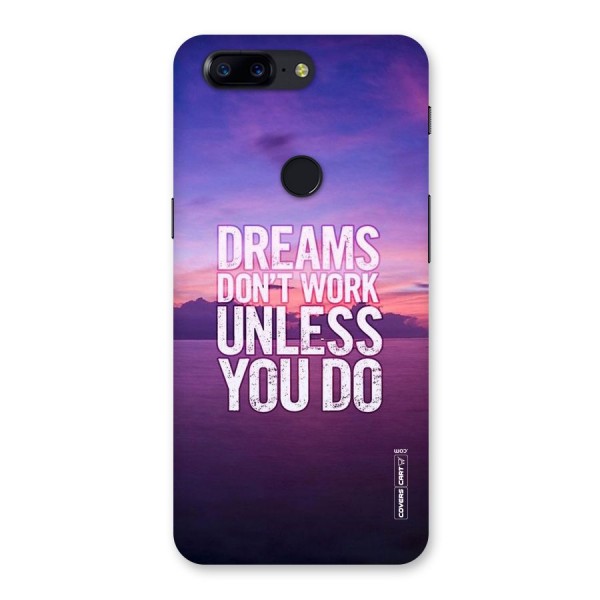 Dreams Work Back Case for OnePlus 5T