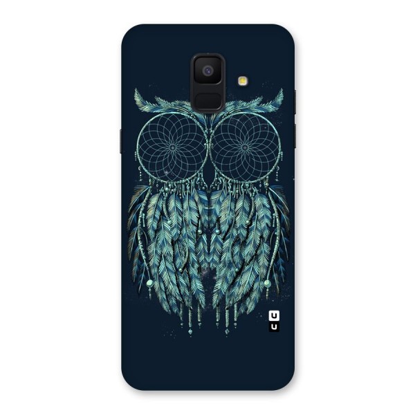 Dreamy Owl Catcher Back Case for Galaxy A6 (2018)