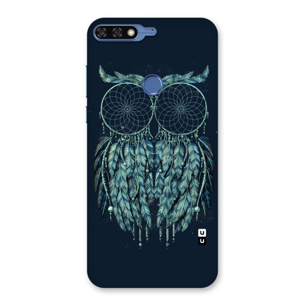 Dreamy Owl Catcher Back Case for Honor 7C