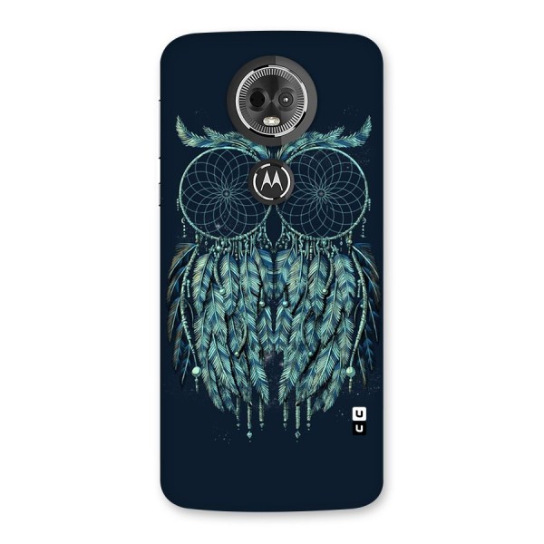 Dreamy Owl Catcher Back Case for Moto E5 Plus