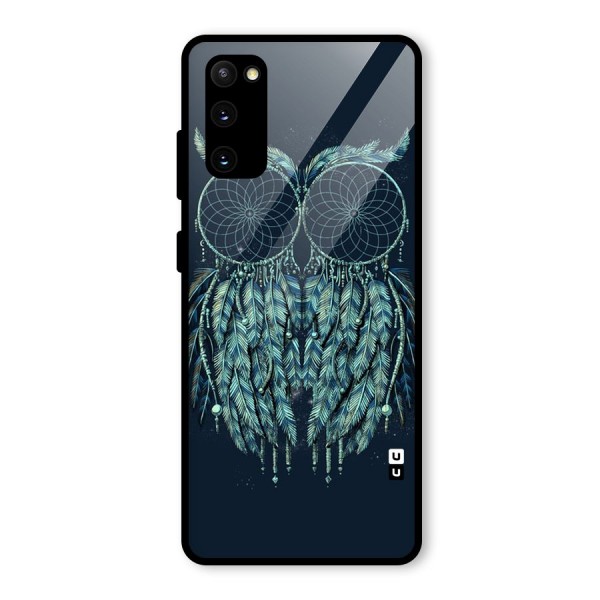 Dreamy Owl Catcher Glass Back Case for Galaxy S20 FE 5G