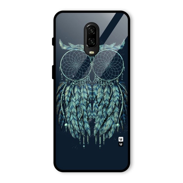 Dreamy Owl Catcher Glass Back Case for OnePlus 6T