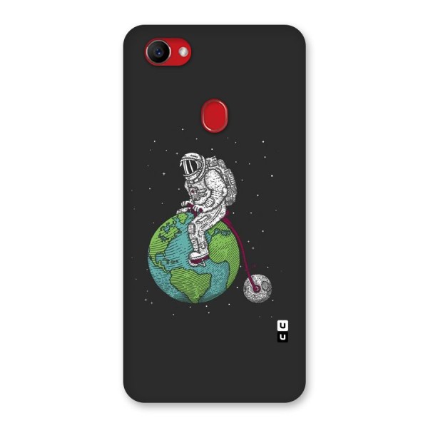 Earth Space Doodle Back Case for Oppo F7