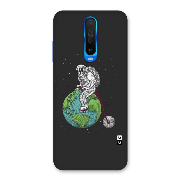 Earth Space Doodle Back Case for Poco X2