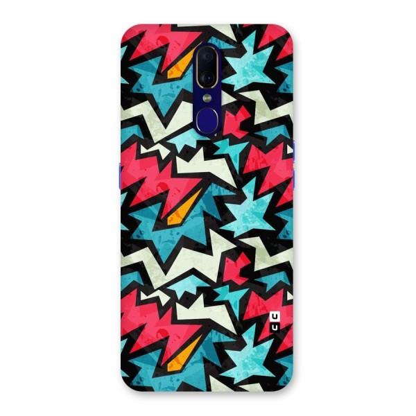 Electric Color Design Back Case for Oppo A9