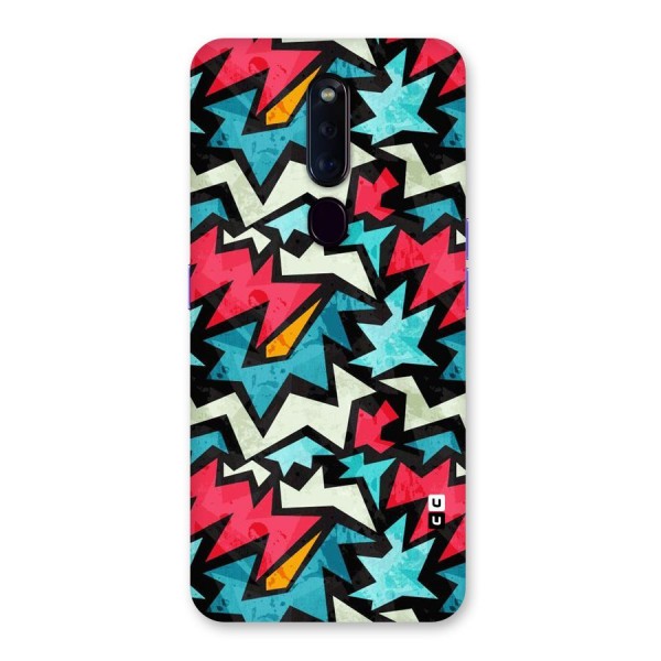 Electric Color Design Back Case for Oppo F11 Pro