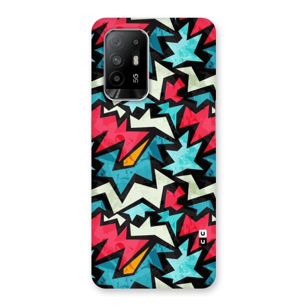 Electric Color Design Back Case for Oppo F19 Pro Plus 5G