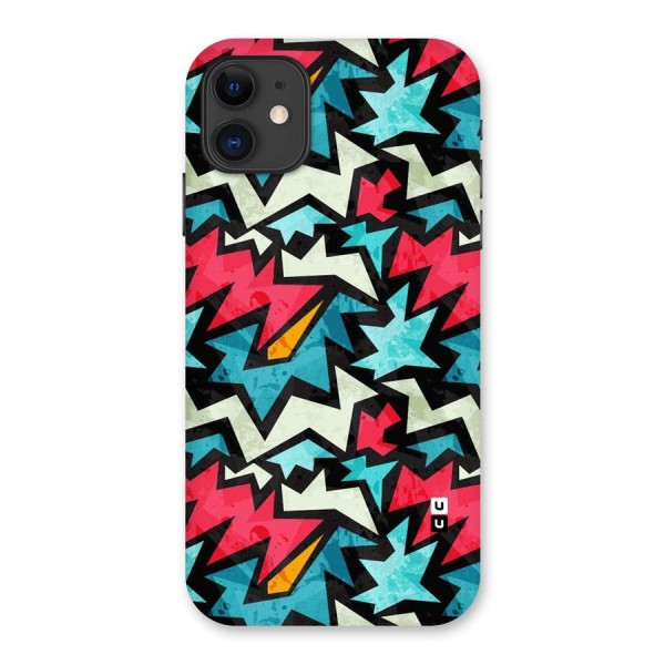 Electric Color Design Back Case for iPhone 11