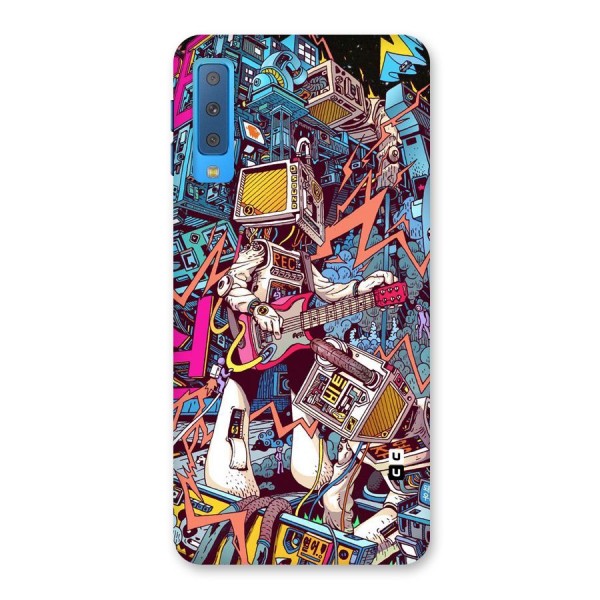 Electric Colors Back Case for Galaxy A7 (2018)
