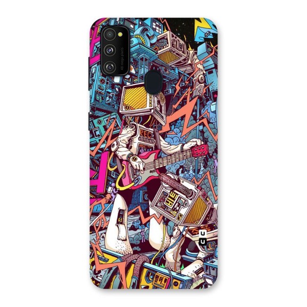 Electric Colors Back Case for Galaxy M30s