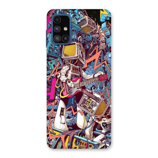 Electric Colors Back Case for Galaxy M51