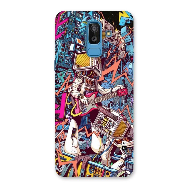 Electric Colors Back Case for Galaxy On8 (2018)