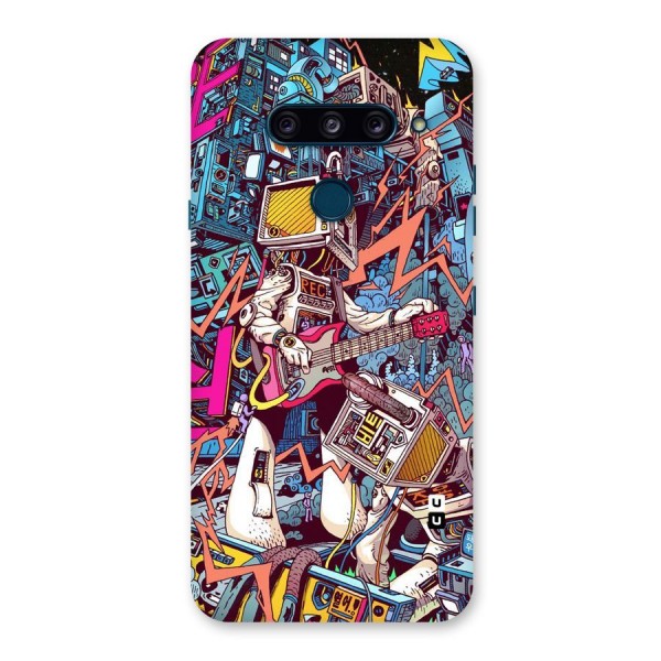 Electric Colors Back Case for LG  V40 ThinQ
