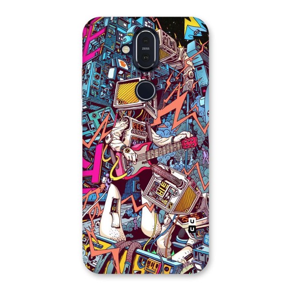 Electric Colors Back Case for Nokia 8.1