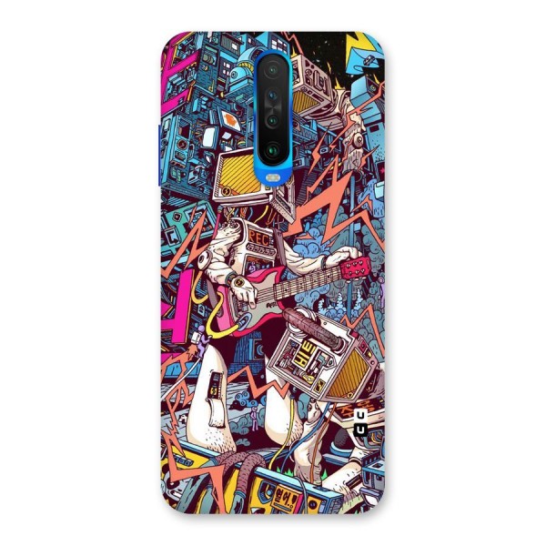 Electric Colors Back Case for Poco X2
