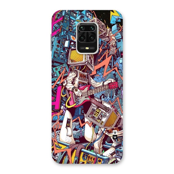 Electric Colors Back Case for Redmi Note 9 Pro Max