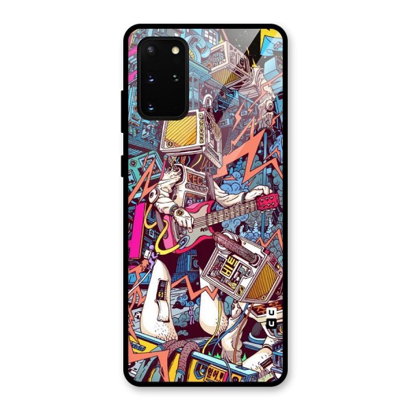 Electric Colors Glass Back Case for Galaxy S20 Plus