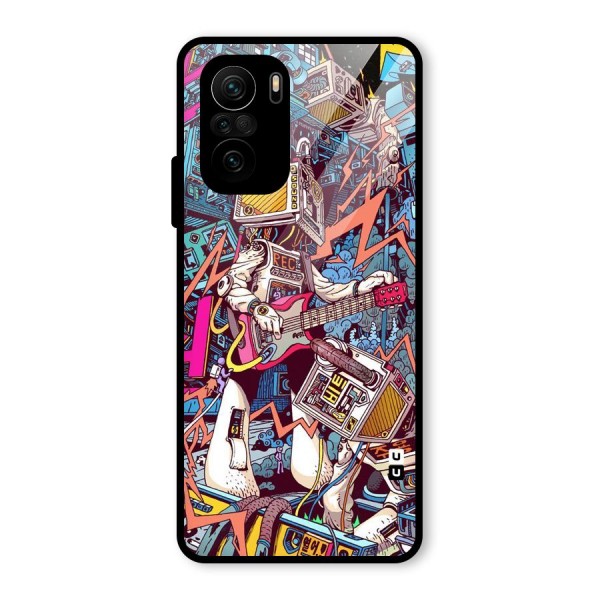 Electric Colors Glass Back Case for Mi 11x
