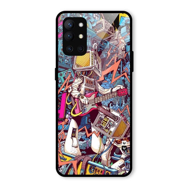 Electric Colors Glass Back Case for OnePlus 9R