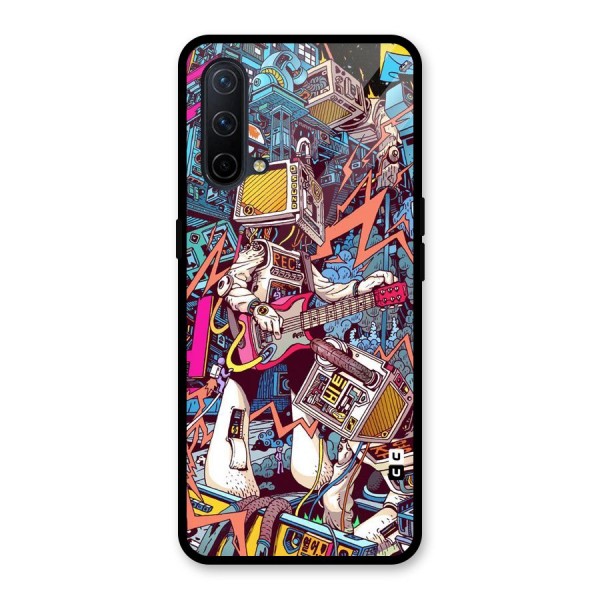 Electric Colors Glass Back Case for OnePlus Nord CE 5G