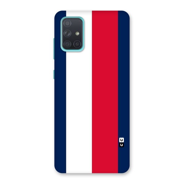 Electric Colors Stripe Back Case for Galaxy A71