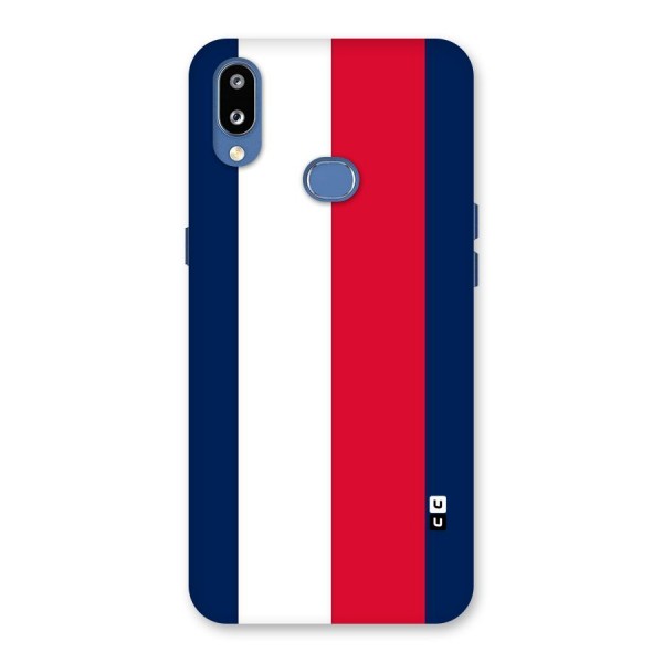 Electric Colors Stripe Back Case for Galaxy M01s