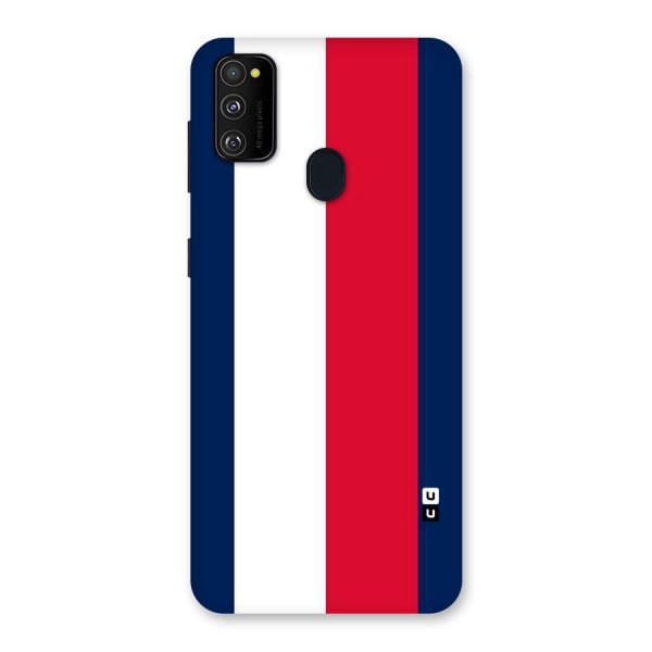 Electric Colors Stripe Back Case for Galaxy M21