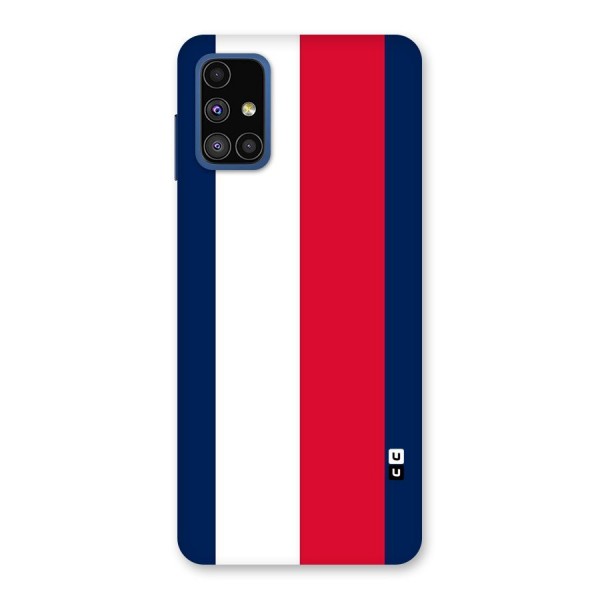 Electric Colors Stripe Back Case for Galaxy M51