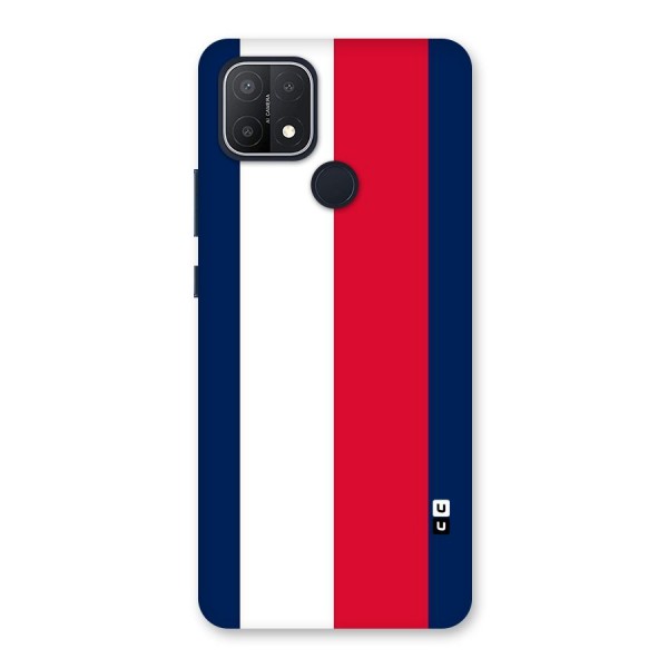 Electric Colors Stripe Back Case for Oppo A15