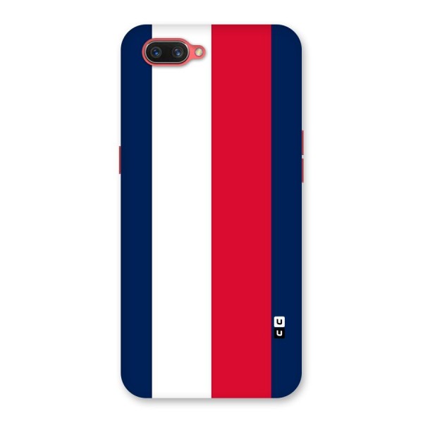Electric Colors Stripe Back Case for Oppo A3s